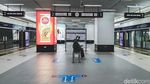 Penumpang Tak Wajib Bermasker, Begini Suasana di MRT