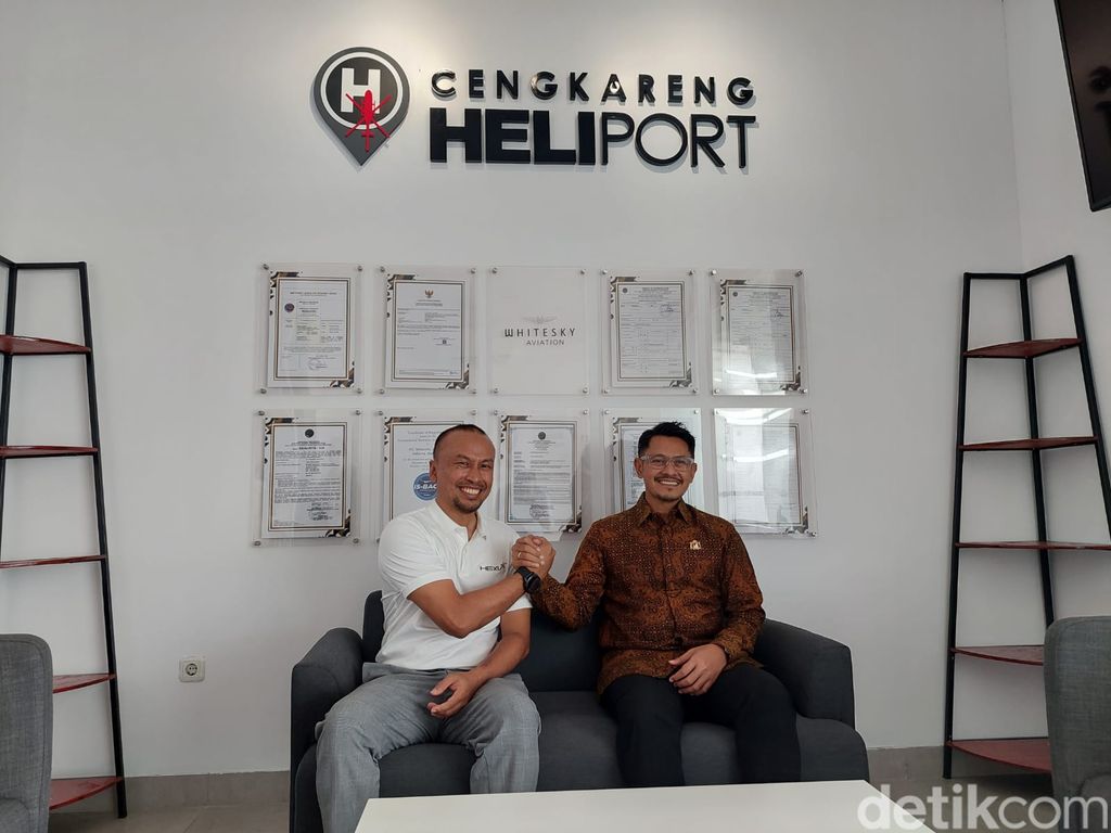 Persiapan pameran helikopter, Heli Expo Asia