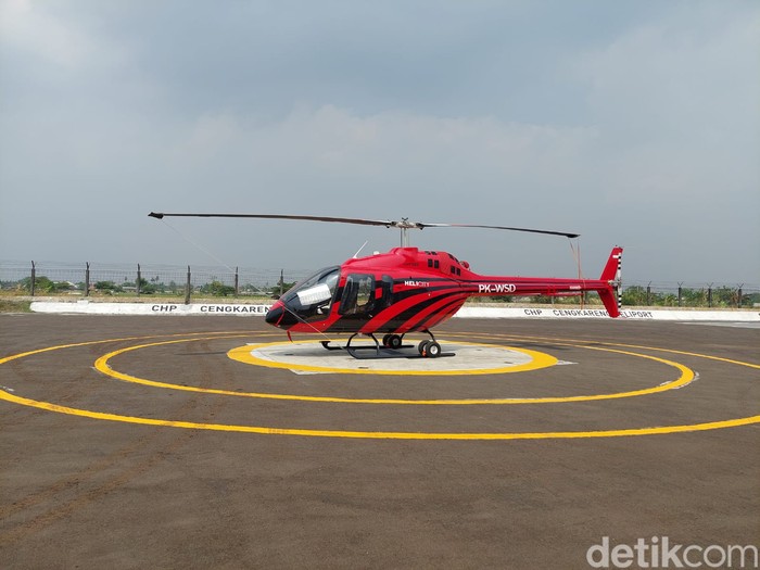 Persiapan pameran helikopter, Heli Expo Asia Persiapan pameran helikopter, Heli Expo Asia