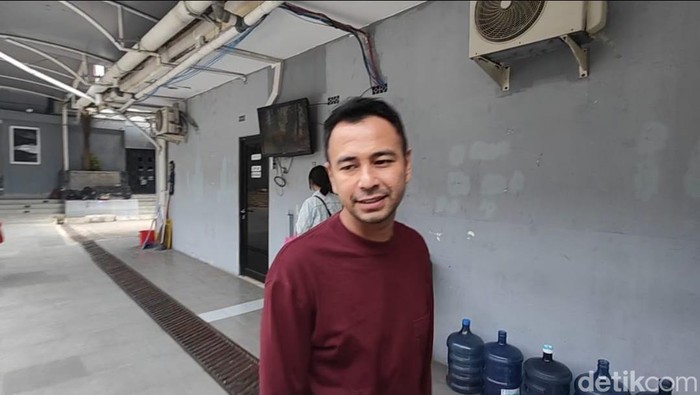 Raffi Ahmad saat ditemui di kawasan Jakarta Selatan.
