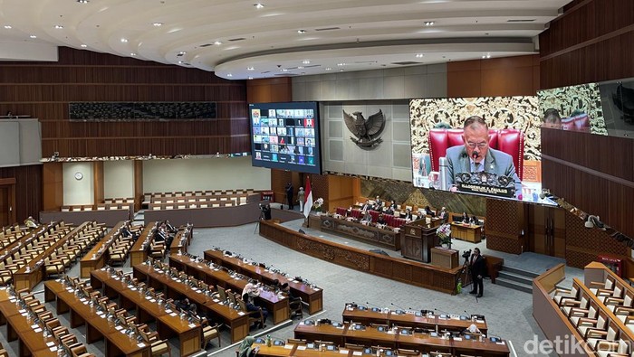 Rapat paripurna Selasa (13/6/2023).