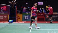 Lewat kemenangan ini, Rehan/lisa lolos ke babak 16 besar Indonesia Open 2023.