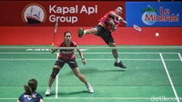 Rehan/Lisa sukses menang rubber dengan skor 13-21, 26-24 dan 21-17.