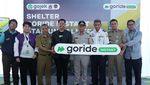 Resmikan Shelter Palmerah, Gojek-Pemprov DKI Dorong Integrasi Transportasi