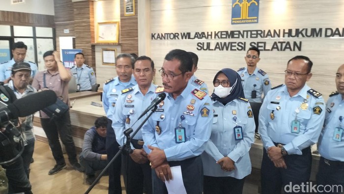 Rilis di Kemenkumham Sulsel.