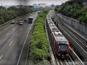 Tarif LRT Jabodebek Vs Moda Umum Lain di Jakarta, Siapa Termurah?