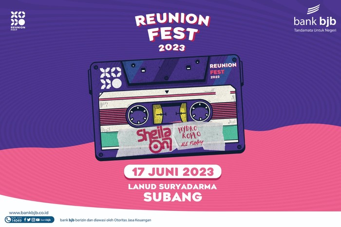 bank bjb bakal menghadirkan banyak promo menarik untuk pengguna DIGI atau DigiCash yang hadir di Reunion Fest 2023 Subang.