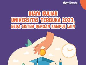 Infografis: Biaya Kuliah Universitas Terbuka 2023, Beda Sistem dengan Kampus Lain
