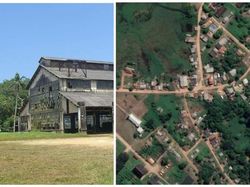 Foto Satelit Tempat Terbengkalai Tak Berpenghuni dan Mungkin Berhantu