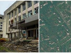 Foto Satelit Tempat Terbengkalai Tak Berpenghuni dan Mungkin Berhantu