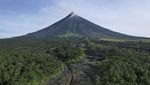 Gunung Berapi di Filipina Masih Semburkan Uap Panas