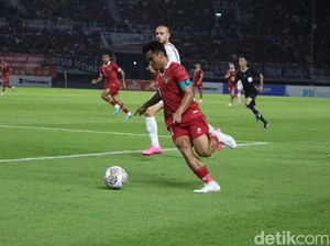 Babak Pertama Berakhir, Indonesia Vs Palestina Masih 0-0