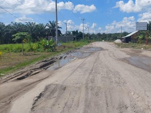 Warga Ngeluh Jalan Inhu-Kuansing Rusak Akibat Truk Batu Bara, Ini Kata PUPR