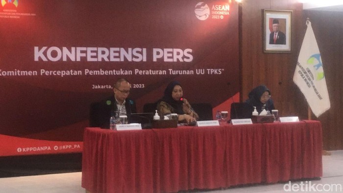 Jumpa pers Kementerian PPPA soal aturan pelaksana UU TPKS