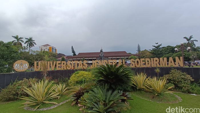Kampus Universitas Jenderal Soedirman (Unsoed) Purwokerto, Rabu (14/6/2023)