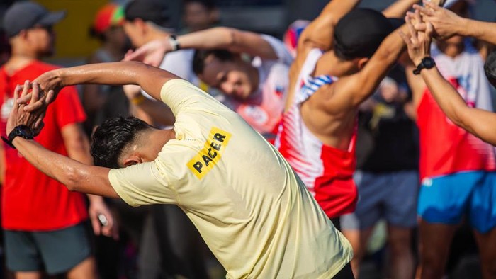 Keseruan Latihan Jelang Bali Marathon Para peserta berkumpul dan berlari bersama para pacer resmi setiap akhir pekan guna melatih kesiapan fisik dan mental menuju Elite Label Road Race Maybank Marathon 2023 di Bali Safari & Marine Park Gianyar pada 27 Agustus 2023. Road to Maybank Marathon 2023 dirancang sebagai kegiatan persiapan yang mengedepankan kesehatan dan keselamatan bagi seluruh peserta lari dalam mengikuti Elite Label Road Race Maybank Marathon 2023 di Bali Safari & Marine Park Gianyar pada 27 Agustus 2023.