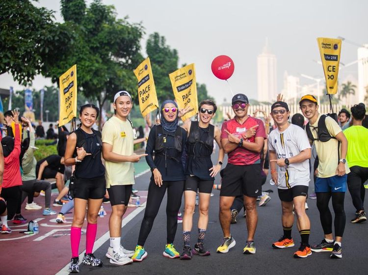 Mengintip Keseruan Latihan Jelang Bali Marathon