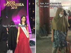 8 Foto Finalis Miss Indonesia 2018 yang Viral Kini Jadi Emak-emak Berdaster