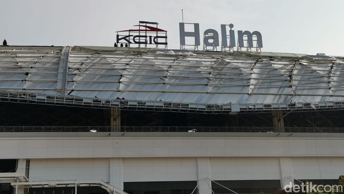 Kondisi Stasiun Halim Jelang Kereta Cepat Jakarta-Bandung Beroperasi