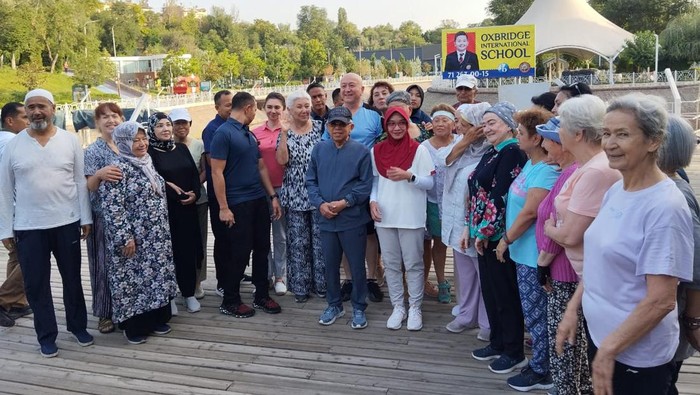 Maruf Amin di Uzbekistan (Matius-detikcom)