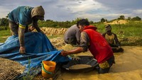 Pendulangan intan itu sudah ada sejak abad ke-9 masehi.