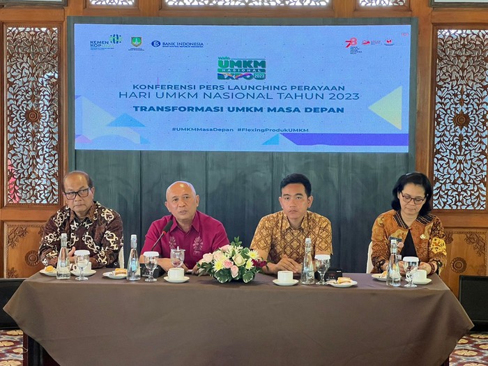 Menkop Launching Perayaan Hari UMKM Nasional 2023
