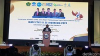 Menteri Agama (Menag) Republik Indonesia KH Yaqut Cholil Qoumas resmi membuka OASE 2023 bagi mahasiswa PTKI se-Indonesia. Foto: UIN Jakarta