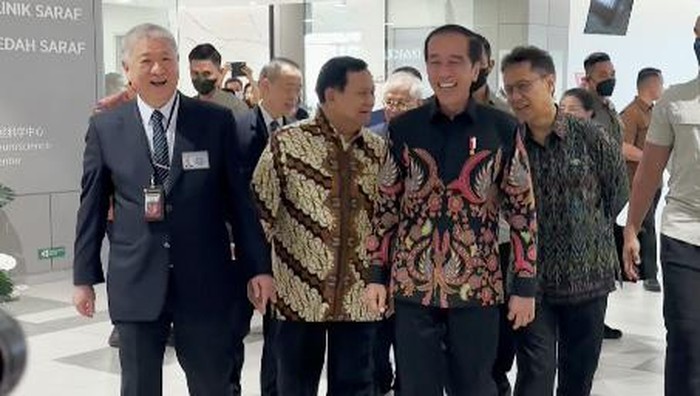 Presiden Jokowi di peresmian Tzu Chi Hospital. (dok. istimewa).