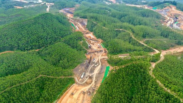 PT Wijaya Karya (Persero) Tbk (WIKA) telah melaksanakan pembangunan proyek di Ibu Kota Nusantara (IKN). Saat ini, total kontrak yang diperoleh WIKA Group di IKN mencapai Rp3,48 triliun. (Dok. Wika)