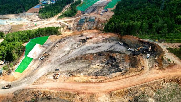 PT Wijaya Karya (Persero) Tbk (WIKA) telah melaksanakan pembangunan proyek di Ibu Kota Nusantara (IKN). Saat ini, total kontrak yang diperoleh WIKA Group di IKN mencapai Rp3,48 triliun. (Dok. Wika)