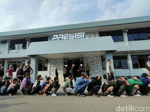 Puluhan Preman Garut yang Digulung Polisi Positif Narkoba!