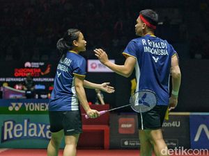 Indonesia Open 2023: Rinov/Pitha Lolos ke Perempatfinal
