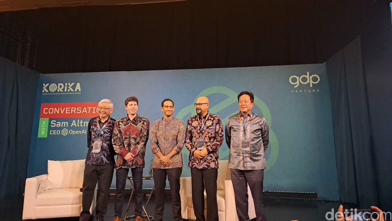 Sam Altman di Indonesia