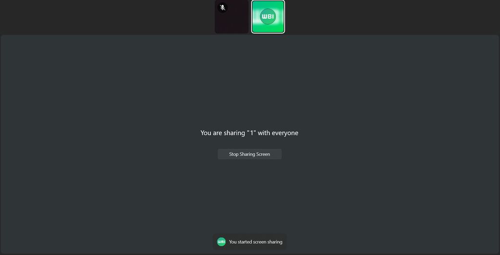 Screenshot WhatsApp Windows Beta berbagi video