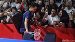 Semringah Anthony Ginting Menyapa Penonton