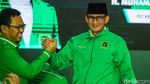 Senyum Semringah Sandiaga Uno Usai Sah Gabung PPP