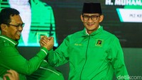 Tugas besar menanti Sandiaga dan akan diberikan saat Rapimnas PPP hari Jumat (16/6).