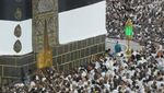 Suasana Masjidil Haram Mulai Dipadati Jemaah Haji
