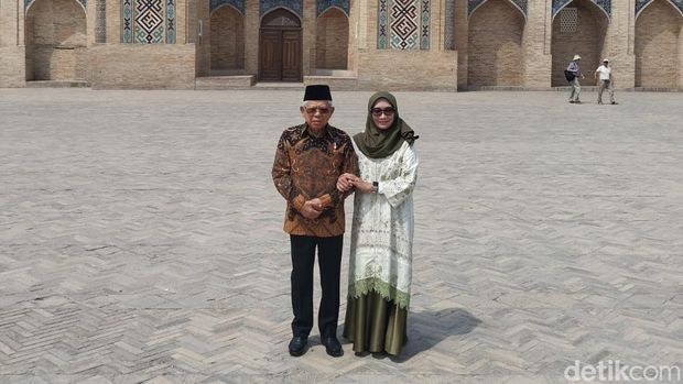 Wakil Presiden Ma'ruf Amin. (Matius Alfons/detikcom)