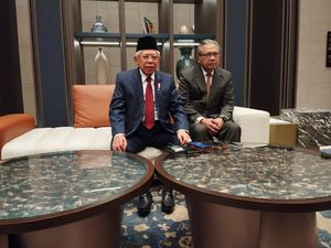 Wapres Maruf Minta PM Uzbekistan Bangun Sukarno Memorial Library