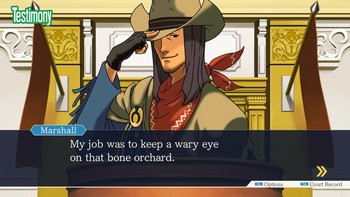 Jika ingin merasakan gameplay berbeda dari game anime terbaik di Steam, bisa mencoba Phoenix Wright: Ace Attorney Trilogy. Hanya saja tidak semua orang bisa menerima game jenis ini. Foto: (Dok. Steam).