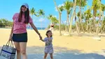 Jadi Inspirasi Mama Muda, 7 OOTD Aura Kasih saat Momong Anak