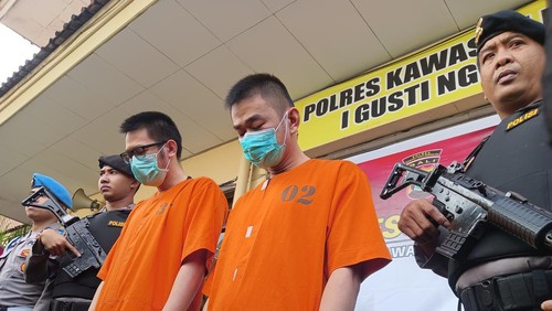 Dua pelaku tindak pidana perdagangan orang (TPPO) ditangkap di Bandara I Gusti Ngurah Rai Bali.