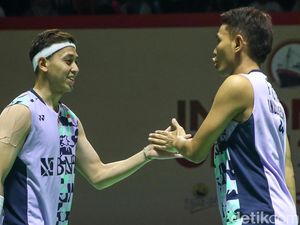 Fajar/Rian Lolos ke Perempatfinal Indonesia Open 2023