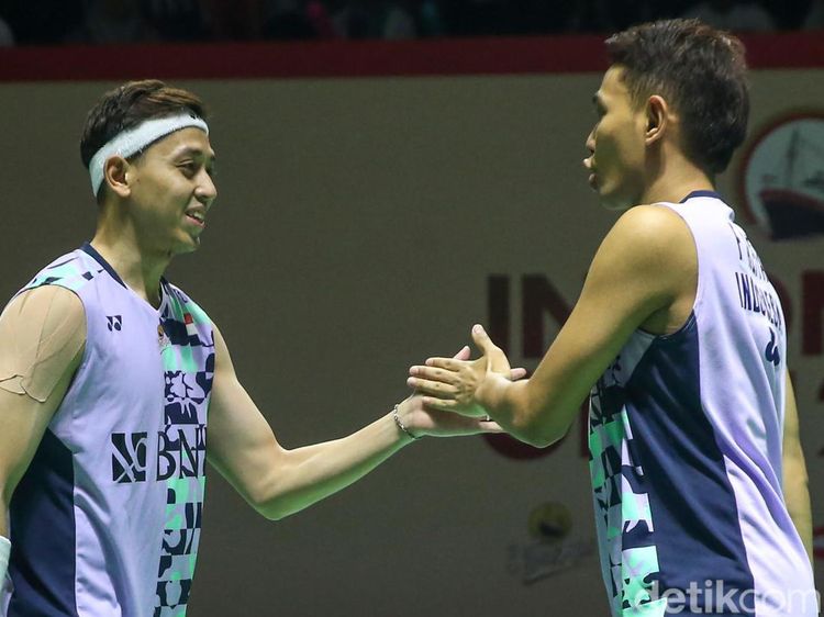 Fajar/Rian Lolos ke Perempatfinal Indonesia Open 2023