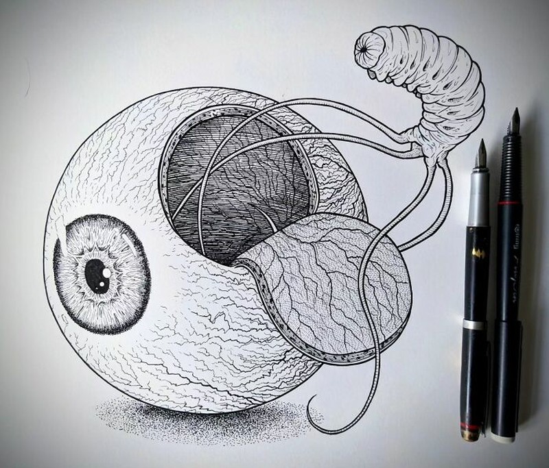 Gambar meresahkan dan menyeramkan