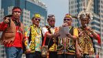 Geruduk Jakarta, Warga Dayak Minta Dilibatkan dalam Pembangunan IKN