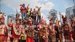 Geruduk Jakarta, Warga Dayak Minta Dilibatkan dalam Pembangunan IKN