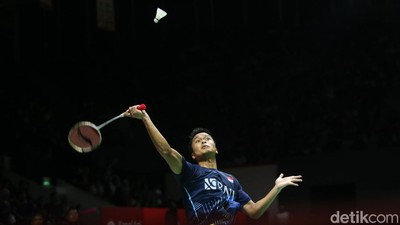 Ginting-Jonatan Akan Perang Saudara di Perempatfinal Indonesia Open 2023