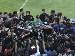 Shin Tae-yong Bingung Jawab soal Targetnya di Laga Indonesia Vs Argentina